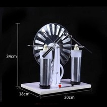 정전기 물리 발생기 실험 유도 교육 테스터