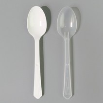 일회용수저 숟가락 개별포장 화이트, 1개입, 1500개