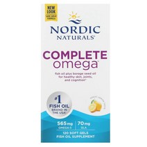 Nordic Naturals (노르딕 내추럴스) 얼티메이트 오메가 레몬 282.5mg 소프트젤 120정, 2개