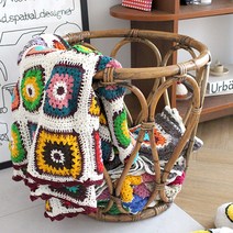 인디아 크로쉐 테이블보 블랭킷 (3type)