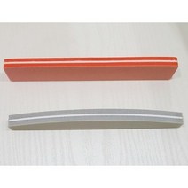 꽃소니 네일화일 네일파일 우드화일 오렌지샌딩 화이트샌딩, 네일버퍼