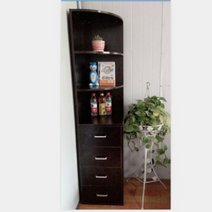 코너장 거실 다용도 책장 원룸 인테리어 원룸 틈새수납장 공간활용 인테리어 방꾸미기, C