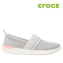 크록스 단화 44- 205727-115 Womens LiteRide Mesh Slip-On