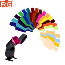 조명필터 조명용 컬러 종이 젤라틴 필터 20 사진 젤 카드 디퓨저 canon nikon, 없음
