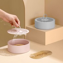 마카롱 모기향 거치대 3color, 블랙