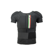 AGV 보호대 오토바이 이너 상체 보호대 성인 어린이 ECHO SHORT SLEEVE SS1, 키즈S(90CM~110CM), 그레이