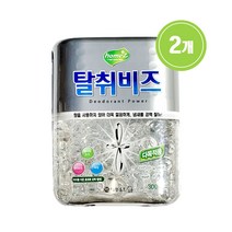 애경 홈즈 강력 탈취비즈 300g(용기), 2개, 300g