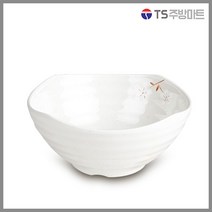 [돌산멜라민] 안개꽃연마블 웨이브볼 - 볼 대접 면기 (업소용그릇 멜라민그릇 예쁜그릇 식당접시 멜라민볼 멜라민찬기), DS-5896 - 5