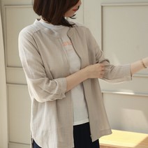 [웬디즈갤러리]마마쥬 린넨 자켓 VJK001