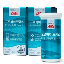 고려은단 프로바이오틱스 스페셜핏 30캡슐, 8개