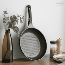 파비타 모던 블랙 고급 IH그릴 프라이팬 28cm, 파비타 그릴 f 28cm