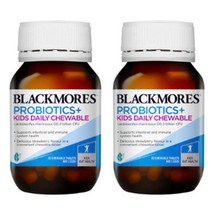 블랙모어스 프로바이오틱스 키즈 데일리 츄어블 30정 Blackmores Probiotics+ Kids D Kpf 2개