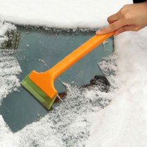 성애제거 휴대용와이퍼 성애제거기 자동차성에제거기*, 주황
