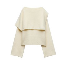 ZARA 케이프 칼라 니트 스웨터 6771143