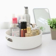 화장품 선반 작은 화장대 쟁반 주방 용품 트레이 수납 회전 인테리어 원형 돌림판, 선택해주세요_▶노벨쇼핑상 선택하기