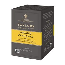 Taylors of Harrogate 유기농 카모마일 허브티 50개입, 50 Count (Pack of 6)_Chamomile