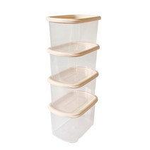 국내제작 냉장고 정리 다용도 사각 밀폐용기 잡곡통 세트 500ml 100ml 1500ml, 10000개