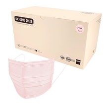 대단한마스크 그란데 비말차단 마스크 특대형 KF-AD, 핑크 30매