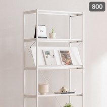 [삼익가구]셀렉션 책장 전용 디스플레이 선반 800, 화이트