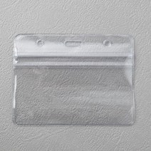 문구존 투명 명찰케이스 10p세트(가로형) 네임카드