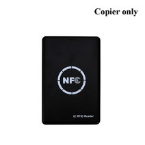 nfc도어락 상가도어락 RFID 복사기 NFC 스마트 카드 판독기 125kHz 키 13.56 MHz IC ID 작성기 S50 T5577, 01 Copier only