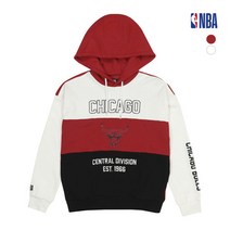 [NBA] 유니 시카고불스 컬러블록 후드티셔츠 (N191TH110P)