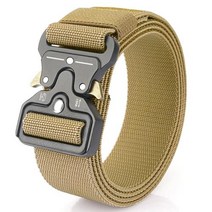 군용 벨트 밀리터리 등산 작업복 버클 허리띠 요대 혁대 캐주얼 혁띠 military belt 남성 야외 사냥 전술 다기능 해병대 캔버스 블랙 남성 럭셔리 디자인