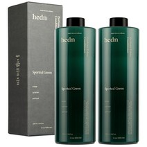 히든 퍼퓸 패브릭 컨디셔너 고농축 실내건조 섬유유연제 Sporteal Green, 1000ml, 2개