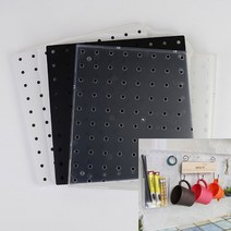 페그보 타공판 철망파티션 네트망진열대 철제타공판 타공철판 인테리어타공판, 검정