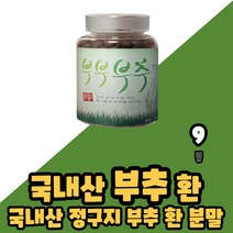국내산 한평부추 120g x 1병 부추분말 정구지환 검정콩 호박 분말 환 부부부추 부추 정구지 비타민A 비타민C 비타민B 베타카로틴 칼륨 인 미네랄, 9통
