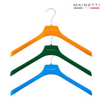 메이네티 프리미엄 러버코팅 상의 옷걸이 1P 3 color, Orange