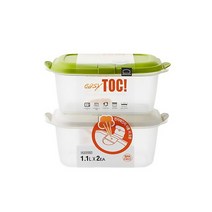 락앤락 이지톡 스팀홀 용기 1.1L 2P 세트