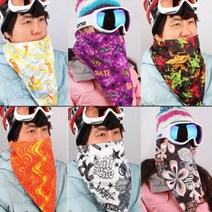 베터 방한 동계 패턴 반다나 스키/보드/마스크, 쿠팡 끈타입ㅡBET_S17