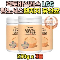 락토바실러스 LGG 람노서스 유산균 가루 3통 부모님 어르신 노인 유산균 추천 남성 여성 유산균 파우다 대용량 프로바이오틱스