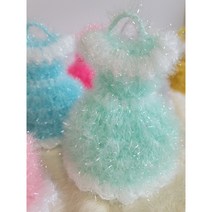 친환경 국내산 핸드메이드 원피스 수세미/아크릴수세미, 연민트