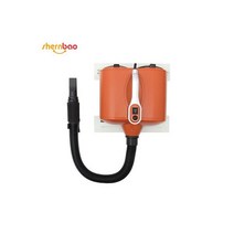 애견 에어탱크 털말리기 Shenbao Shernbao 듀얼 모터 워터 블로어 애완 동물 특수 개 헤어 활성 난방 CVT 오렌지, 3000F 벽걸이 브라켓 + 송풍기