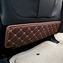 이십이도 자동차 시트백 퀄팅 언더커버 인조가죽 스크래치방지 커버, 1세트, 그랜져 IG (1열)