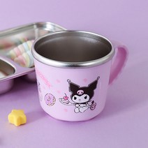 산리오 캐릭터즈 미끄러지지 않는 논슬립 스텐 핸들컵, 쿠로미