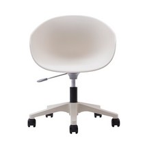 생활지음 루미 SWIVEL 회전형 의자 SSLM14, 웜화이트