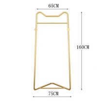 자취생으로살아남기 시스템 코너 낮은 옷가게 행사용행거 행가 스탠드옷걸이 방 벽 옷걸이 홈 걸이 옷 바닥 침실 레드 코트 랙, (기념) 골드 Z01