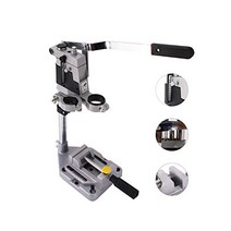 HFS(R) 전동 드릴 스탠드 60mm 깊이 드릴링 φ38-φ43m 적합 렌치 부착 수직 드릴 스탠드 전동 공구 액세서리 업무 테이블 탑 드릴 미니 휴대용 드릴 프레스-툴 홀더