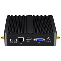XCY-팬리스 미니 PC 인텔 코어 i7 4500U 기가비트 이더넷 HDMI VGA 디스플레이 6/8x USB 포트 지원 WiFi W, 01 8G RAM 512G SSD WiFi, 01 Intel Core i3-4005U