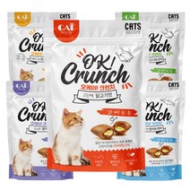 고양이 여름나기 영양간식 크런치 비스켓 덴탈케어 밸런스 반려묘 노령묘, 1개, 참치연어