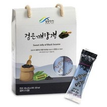 (경남관광기념품점 밀양시) 밀양한천 검은깨양갱 400g(20gx20개)