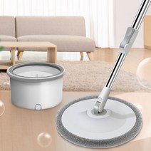 통돌이 걸레 회전 마포 거실 바닥 청소 스핀 밀대 물통 세척 극세사패드