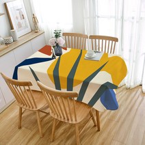 COZYARD 북유럽 방수 테이블 보 캠핑 파티 생일 다인용 식탁보 13컬러 다규격, 90*90cm, ZB309