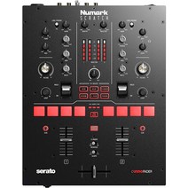 Numark 2채널 스크래치 믹서 Serato DJ ProDVS 라이센스 포함 Innofader 크로스페이더 탑재 6개의 다이렉트 액세스 이펙트 퍼포먼스 패드 장비 24비트 사운드 퀄리티 Scratch