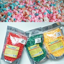 MYTOYS 마이 디폼블럭 1000개 대용량 리필팩 33색상, 22. 1000개 주황색