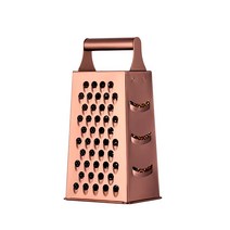 1Pcs 다기능 야채 커터 골드 감자 슬라이서 당근 과일 강판 주방 도구 과일 커터, Rose Gold