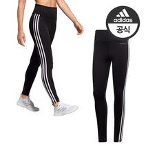 아디다스 여성 85 XS 90 S 여성용 롱 타이츠 레깅스 요가바지 - DU2040
